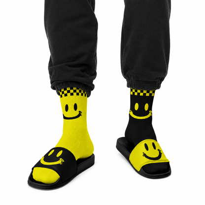 MEN'S SMILEY SLIDES