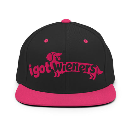 I GOT WIENERS SNAPBACK HAT Default Title