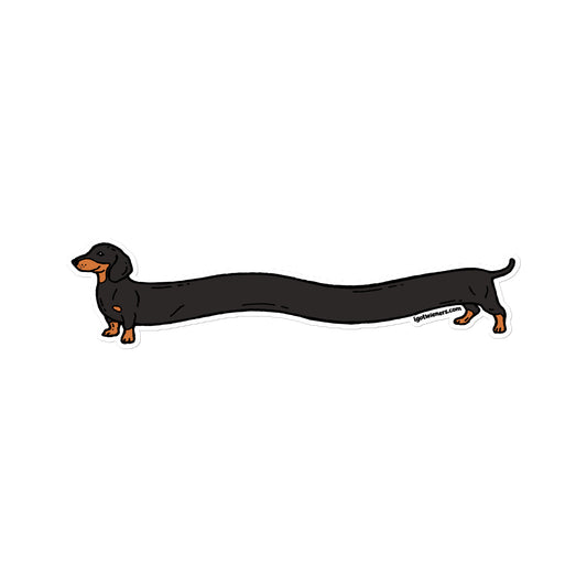 FAMOUS FOOTLONG WIENER STICKER