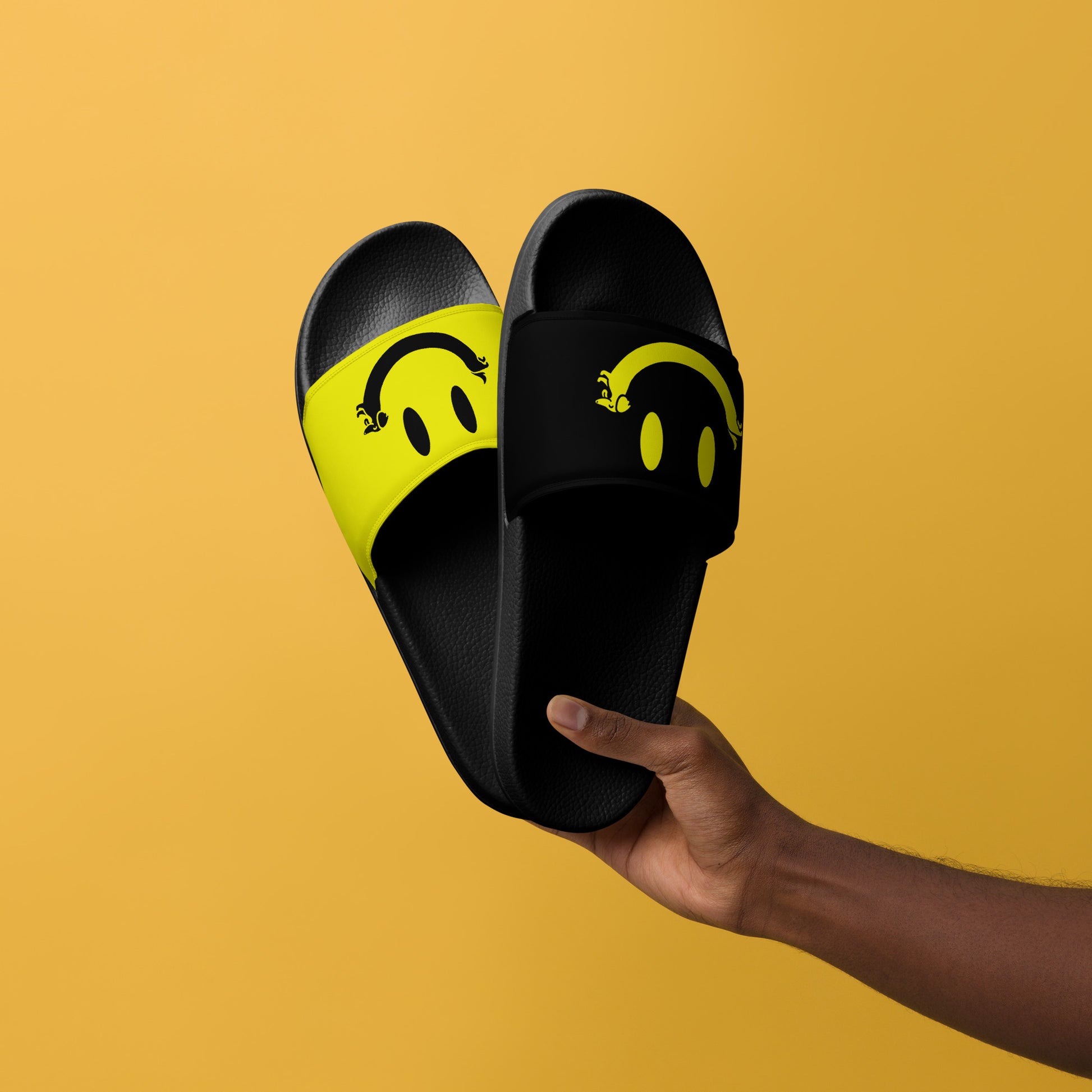 MEN'S SMILEY SLIDES